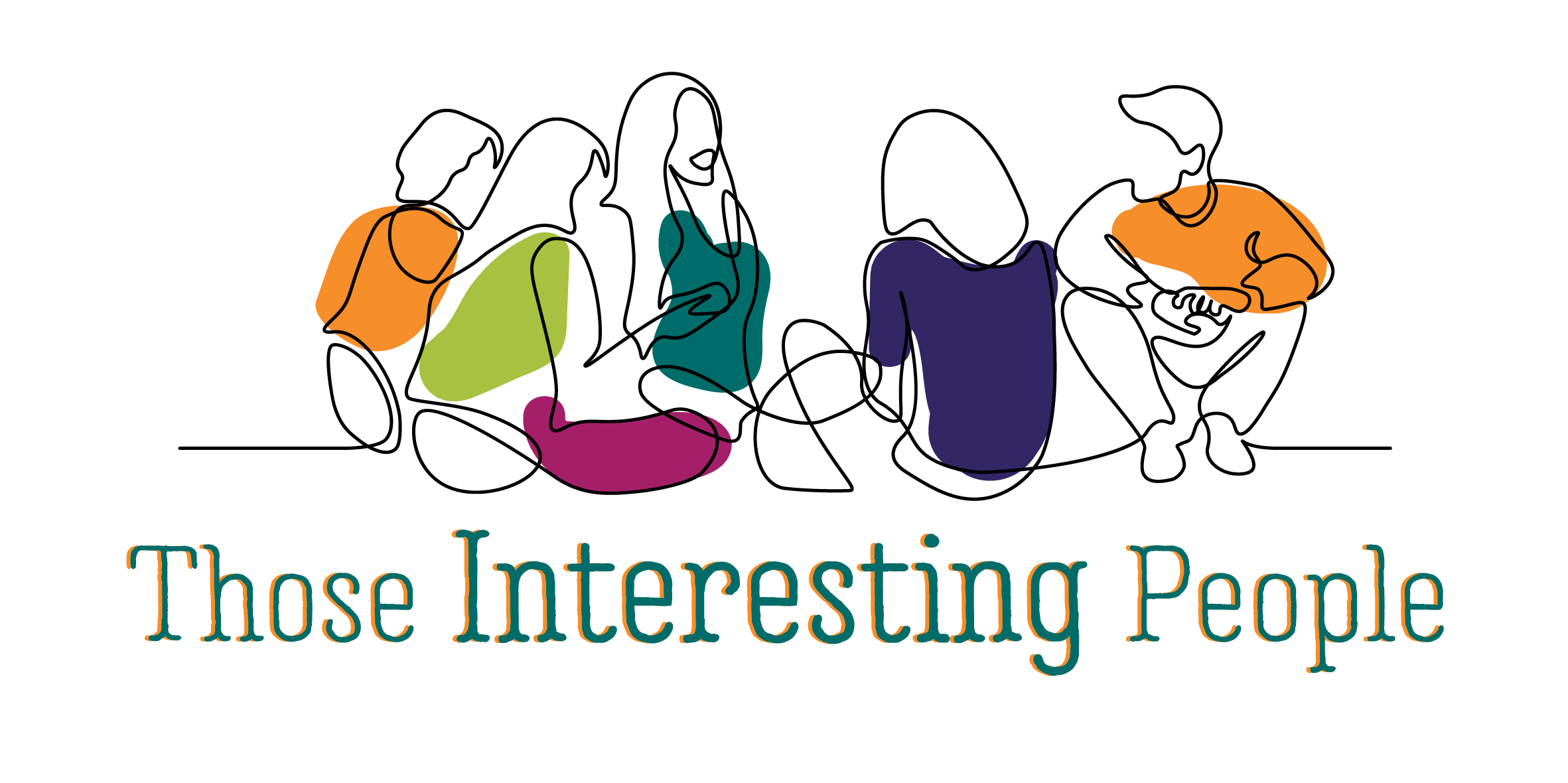 Those Interesting People Logo, Jen Smith, Iain Price, Liz Walker